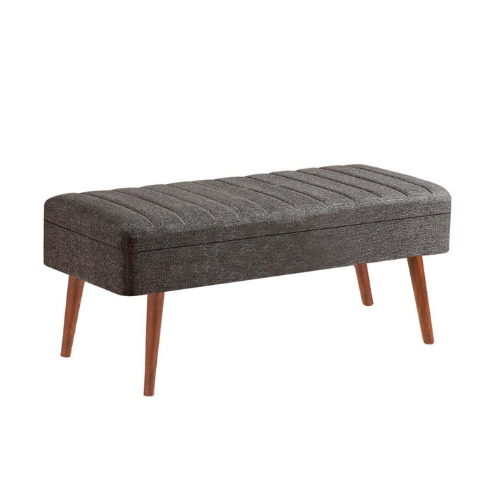 Hanah Home Vina 1053 - Conjunto de comedor extensible de 4 piezas, Nogal y Antracita Hanah Home Vina 1053 - Conjunto de comedor extensible de 4 piezas, Nogal y Antracita